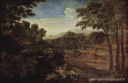 Landschap met een man gedood door een slang Landschap met een man gedood door een slang