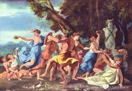 Bacchanaal voor een standbeeld van Pan Bacchanaal voor een standbeeld van Pan
