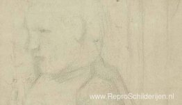 Schets van het hoofd van een man (zelfportret) Schets van het hoofd van een man (zelfportret)