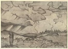 Procopius de Rechtvaardige verwijdert een steenwolk van de Grote Procopius de Rechtvaardige verwijdert een steenwolk van de Grote