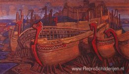 Zij bouwen de schepen Zij bouwen de schepen