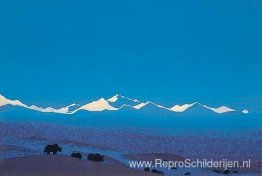 Nan Shan, Tibetaanse grens Nan Shan, Tibetaanse grens