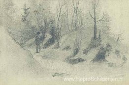 Schets van het platteland Schets van het platteland