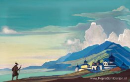 Zwerver uit de schitterende stad Zwerver uit de schitterende stad