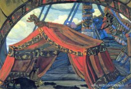 Studie van scèneontwerp voor "Tristan und Isolde" Studie van scèneontwerp voor "Tristan und Isolde"
