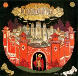 De heiligen zijn weg, laat Gleb achter als bewaarder De heiligen zijn weg, laat Gleb achter als bewaarder