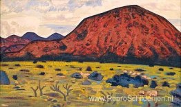 Rode berg. Santa Fe. Rode berg. Santa Fe.