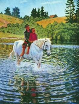 Kinderen op een paard Kinderen op een paard