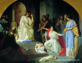 Het oordeel van koning Salomo Het oordeel van koning Salomo
