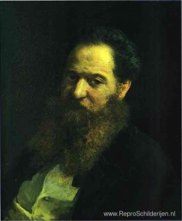 Portret van de fysioloog Moriz Schiff Portret van de fysioloog Moriz Schiff