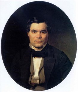 Portret van Jakov Merkulov Portret van Jakov Merkulov