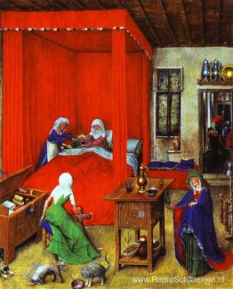 De geboorte van Johannes de Doper De geboorte van Johannes de Doper