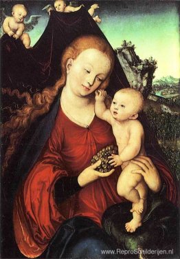 Madonna en Kind met een tros druiven Madonna en Kind met een tros druiven