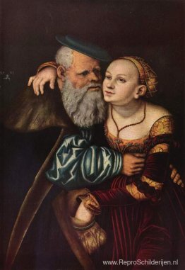 De oude man verliefd De oude man verliefd