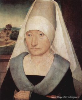 Portret van een oude vrouw Portret van een oude vrouw