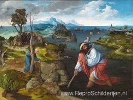 Landschap met Sint-Christoffel Landschap met Sint-Christoffel
