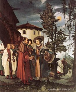 Het vertrek van Sint-Florain Het vertrek van Sint-Florain