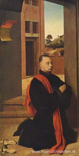 Knielende mannelijke donor Knielende mannelijke donor