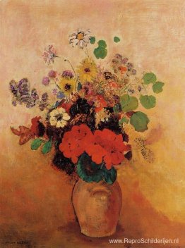 Vaas met bloemen Vaas met bloemen