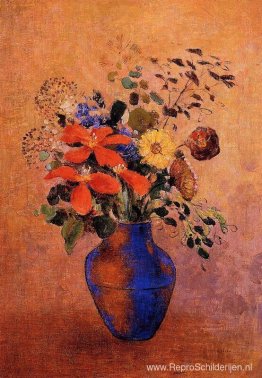 Vaas met bloemen Vaas met bloemen
