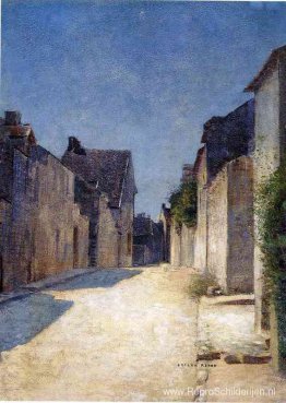 Straat in Samois Straat in Samois