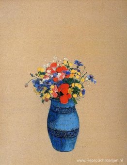 Vaas met bloemen Vaas met bloemen