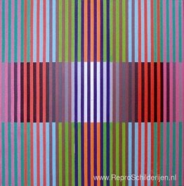 Chromografie x6: Grafisme chromatique sur carrés Chromografie x6: Grafisme chromatique sur carrés