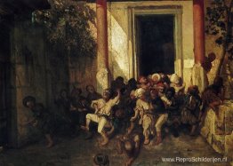 Uitgang van de Turkse school Uitgang van de Turkse school