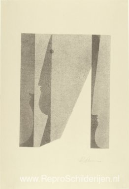 Drie hoofden, over elkaar heen (Drei Köpfe, ineinander) Drie hoofden, over elkaar heen (Drei Köpfe, ineinander)