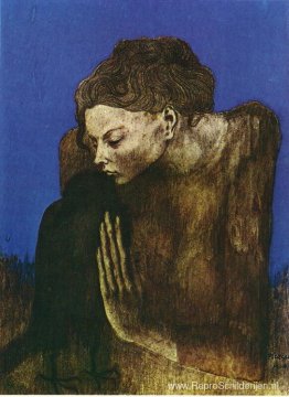 Vrouw met raaf Vrouw met raaf