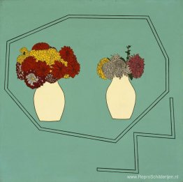 Vazen met bloemen Vazen met bloemen
