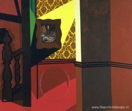 Interieur met een afbeelding Interieur met een afbeelding