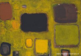 Geel schilderij: oktober 1958, mei/juni 1959 Geel schilderij: oktober 1958, mei/juni 1959