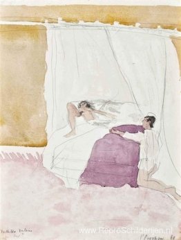 Mathilde Verlaine in bed Mathilde Verlaine in bed