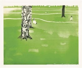 Achterkant van de dierentuin Achterkant van de dierentuin