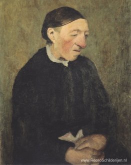 Oude vrouw met zakdoek Oude vrouw met zakdoek