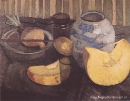 Stilleven met pompoen Stilleven met pompoen