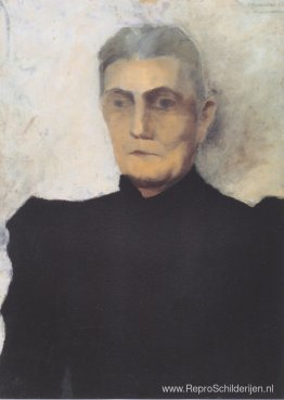 Portret van een oude vrouw Portret van een oude vrouw