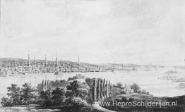 New York City en haven vanuit Weehawken New York City en haven vanuit Weehawken