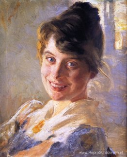 Portret van de vrouw van de kunstenaar, Marie Portret van de vrouw van de kunstenaar, Marie