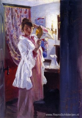Interieur met de vrouw van de kunstenaar (Marie Krøyer) Interieur met de vrouw van de kunstenaar (Marie Krøyer)
