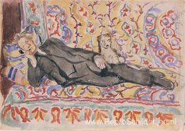 Schets van portret van Vsevolod Meyerhold Schets van portret van Vsevolod Meyerhold