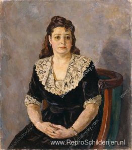 Portret van de kunstenaar VG Dulova Portret van de kunstenaar VG Dulova