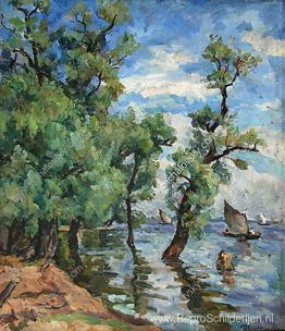 Wilgen op de Volkhov Wilgen op de Volkhov