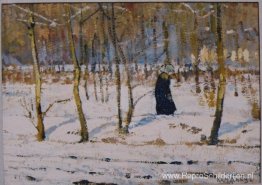 Winter in het bos (schets) Winter in het bos (schets)