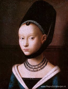 Portret van een jong meisje Portret van een jong meisje