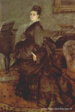 Portret van een vrouw (Mme. Georges Hartmann) Portret van een vrouw (Mme. Georges Hartmann)