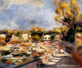 Cagnes-landschap Cagnes-landschap