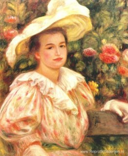 Dame met witte hoed Dame met witte hoed