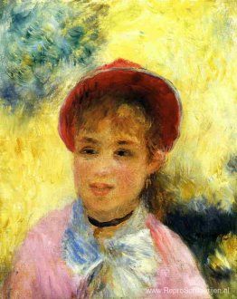 Model uit de Moulin de la Galette Model uit de Moulin de la Galette